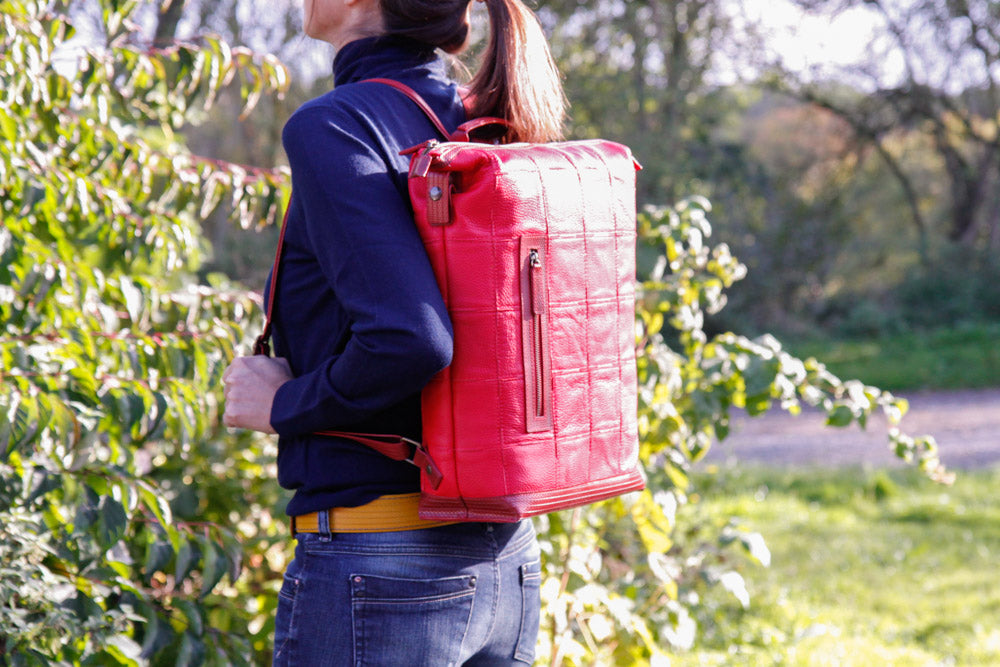 Leather Backpack