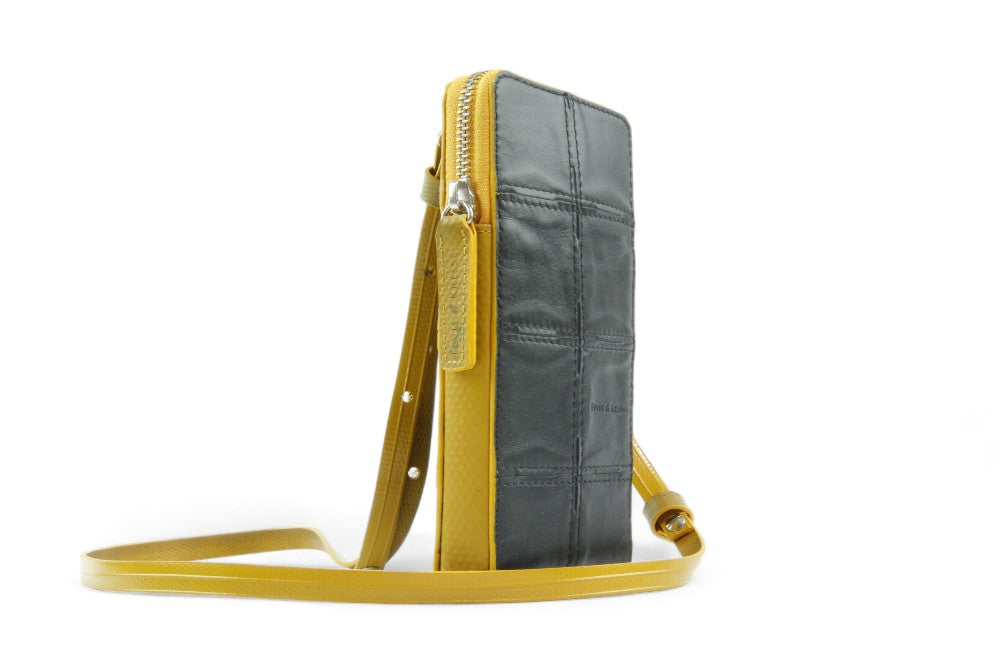 Sustainable phone bag by Elvis & Kresse