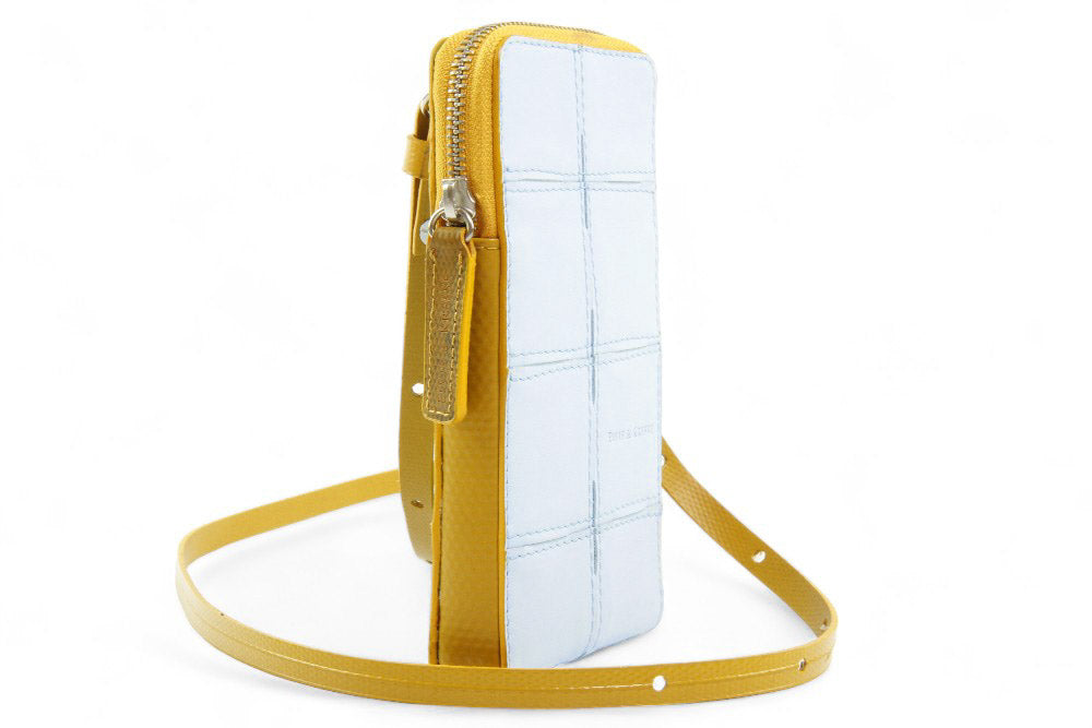 Sustainable phone bag by Elvis & Kresse